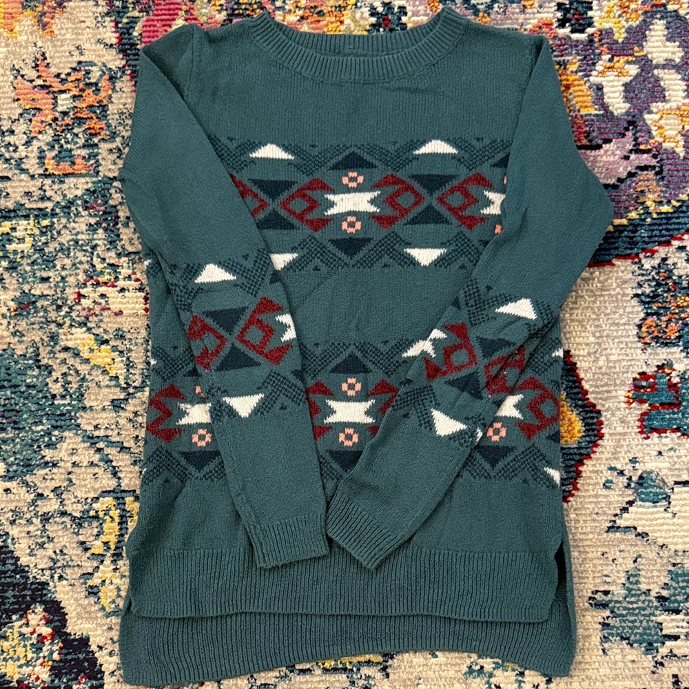 Hollister Multicolor Knit Sweater